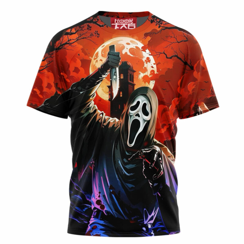 Ghostface T-shirt, Scream T-shirt, Halloween T-shirt