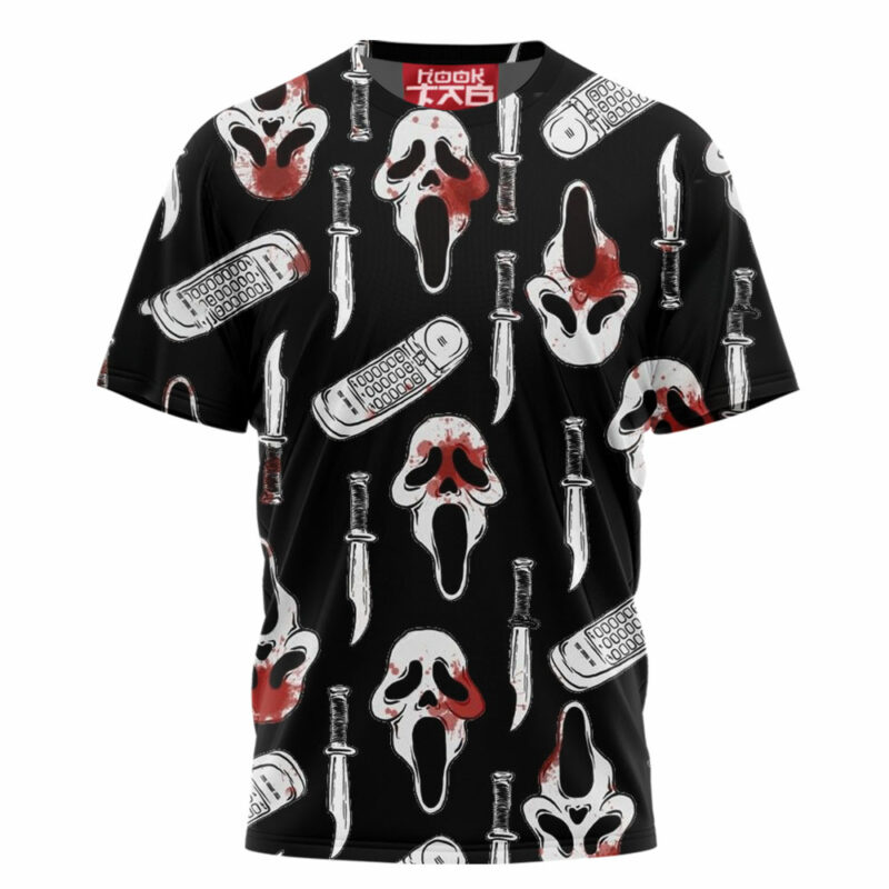 Ghostface T-shirt, Scream T-shirt, Halloween T-shirt