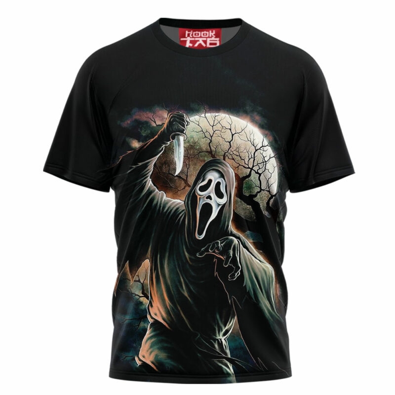 Ghostface T-shirt, Scream T-shirt, Halloween T-shirt