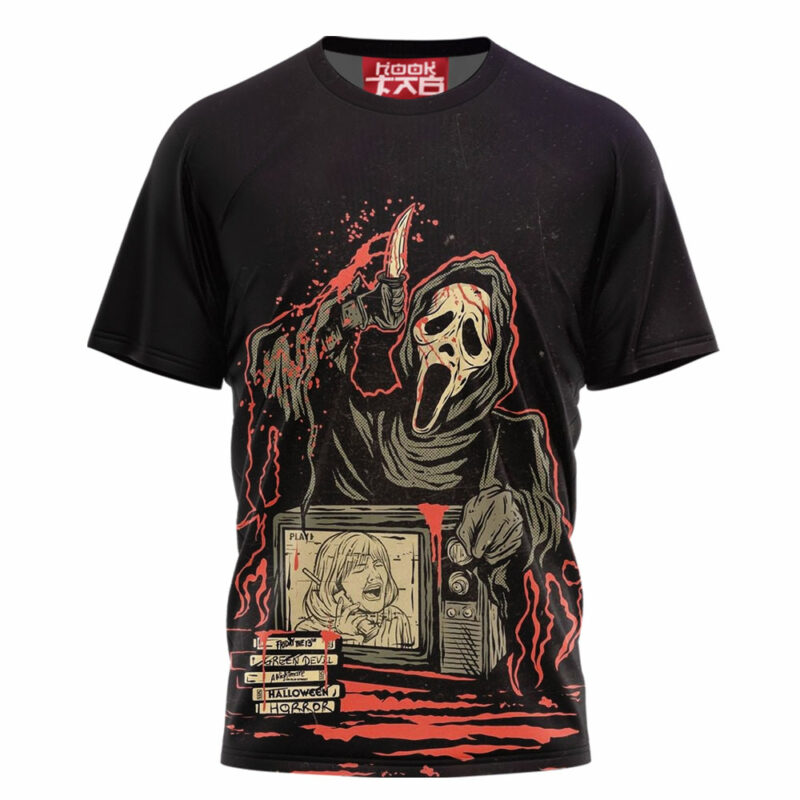 Ghostface T-shirt, Scream T-shirt, Halloween T-shirt