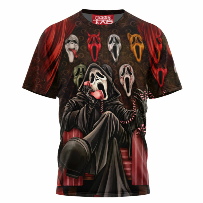 Ghostface T-shirt, Scream T-shirt, Halloween T-shirt