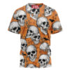 Skull And Bones T-Shirt, Halloween T-Shirt