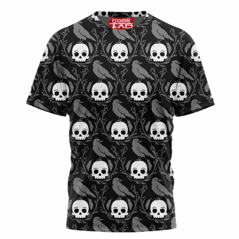 Skull And Bones T-Shirt, Halloween T-Shirt