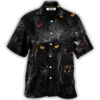 Halloween Black Cat In The Dark - Hawaiian Shirt