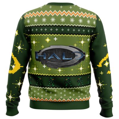 Happy Halo-Days Halo Ugly Christmas Sweater