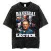 Hannibal Lecter Collage T-shirt, The Silence of the Lambs T-Shirt, Halloween T-shirt