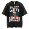 Hannibal Lecter Lambs Stopped Screaming T-shirt, The Silence of the Lambs T-shirt, Halloween T-shirt