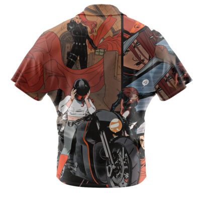 Black Widow Marvel Hawaiian Shirt