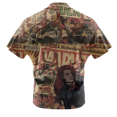 Black Widow Marvel Hawaiian Shirt