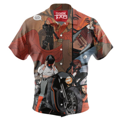 Black Widow Marvel Hawaiian Shirt