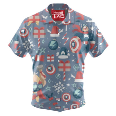 Captain America Marvel Hawaiian Shirt