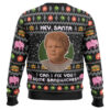 Hey Santa Can I Fix You Some Sandwiches Bad Santa Ugly Christmas Sweater