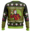 I Hope You Get What You Deserve Joker DC Comics Ugly Christmas Sweater