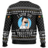 I Love You but Bob's Burgers Ugly Christmas Sweater