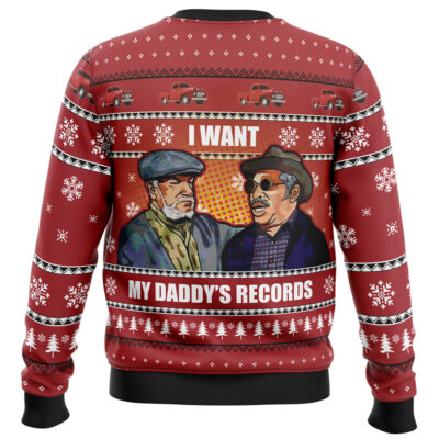 I Want My Daddy's Records Sanford and Son Ugly Christmas Sweater