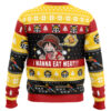 I Want To Eat Meat Luffy OP Pirates Ugly Christmas Sweater