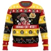 I Want To Eat Meat Luffy OP Pirates Ugly Christmas Sweater