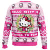 Hello Kitty is Coming to Town Ugly Christmas Sweater