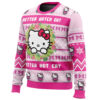 Hello Kitty is Coming to Town Ugly Christmas Sweater