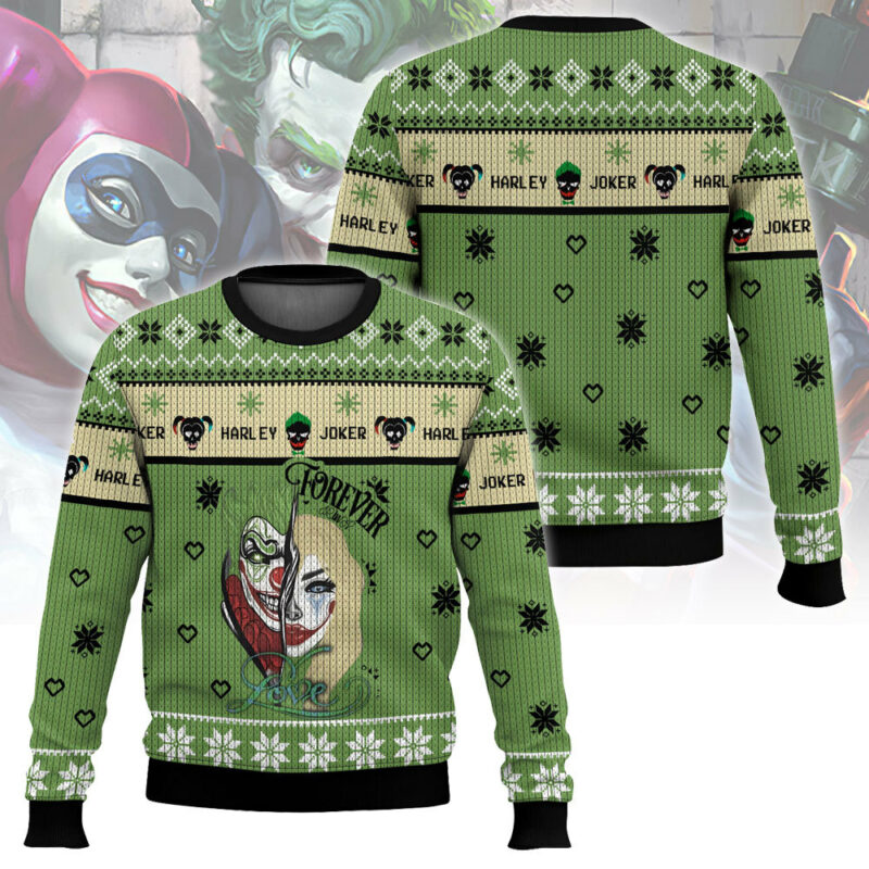 Joker x Harley Quinn Ugly Sweater