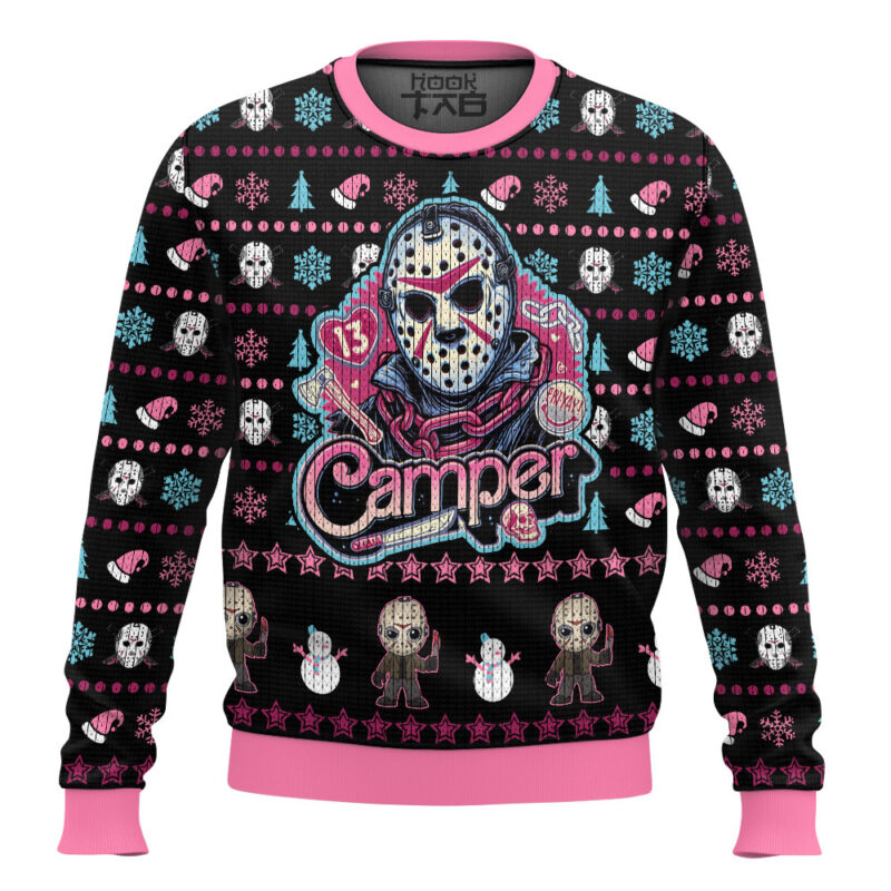 Jason Voorhees Ugly Sweater