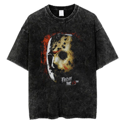 Jason Voorhees T-shirt, Friday the 13th, Halloween T-shirt