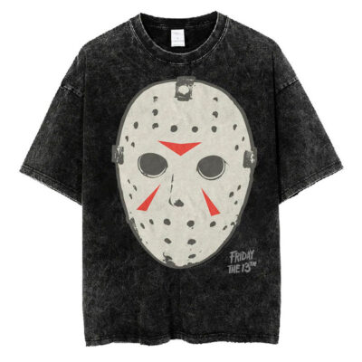 Jason Voorhees Hockey Mask T-shirt, Friday the 13th T-Shirt, Halloween T-shirt