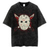 Jason Voorhees Sublimated Faux T-shirt, Friday the 13th, Halloween T-shirt