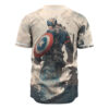 Captain America Marvel Baseball Jersey