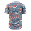 Captain America Marvel Baseball Jersey