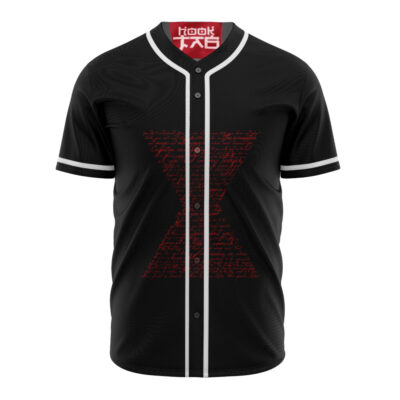 Black Widow Marvel Baseball Jersey