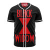 Black Widow Marvel Baseball Jersey