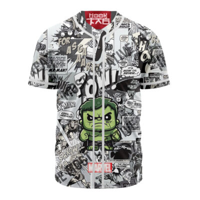 Hulk Marvel Baseball Jersey