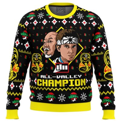 Karate Kid Christmas Ugly Christmas Sweater