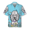 Lady Poodle & The Butterflies Hawaiian Shirt