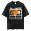 Laurie Strode And Michael Myers Video Game T-shirt, Halloween Movie T-Shirt, Halloween T-shirt