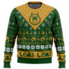 Let Earth Receive Her King Loki Marvel Ugly Christmas Sweater