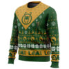 Let Earth Receive Her King Loki Marvel Ugly Christmas Sweater