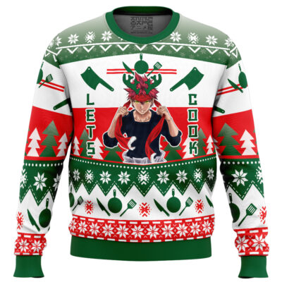 Let's Cook Food Wars Ugly Christmas Sweater