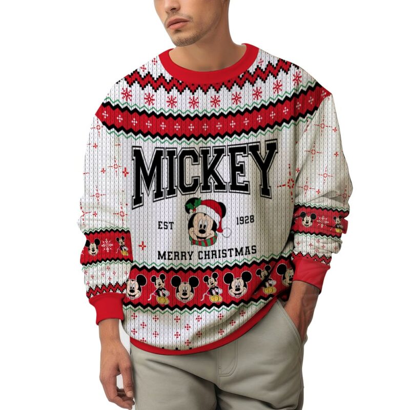 Mickey Characters Ugly Sweater