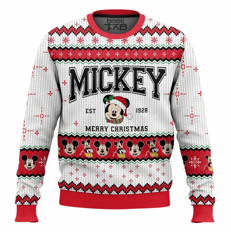 Mickey Characters Ugly Sweater