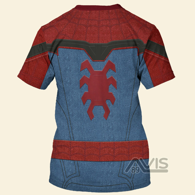 The Stark Suit Peter Parker Spider-Man T-shirt, Costume T-shirt