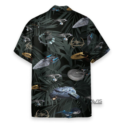 Star Trek Space Ships - Hawaiian Shirt