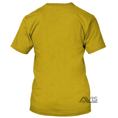 Star Trek Into Darkness Gold Cosplay Costumes, Costume T-shirt