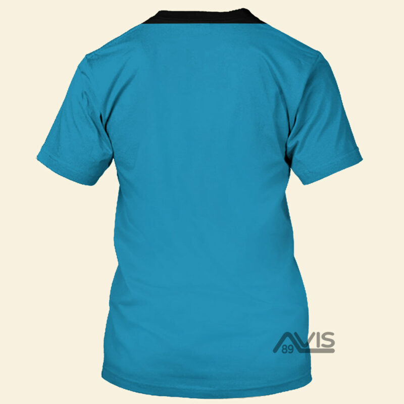 Star Trek The Original Series Spock Blue T-shirt, Costume T-shirt