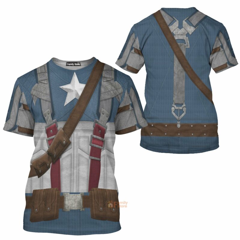 Captain America The First Avenger T-shirt, Costume T-shirt