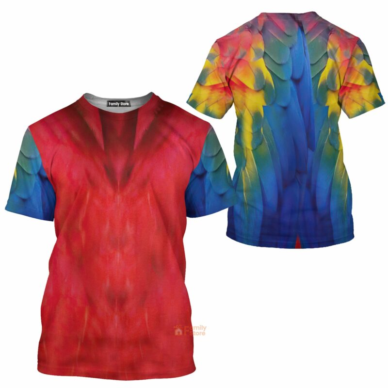 Parrot 3D All Over Printed - T-shirt