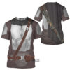 Star Wars Beskar Mandalorian T-shirt, Costume T-shirt SWHS60