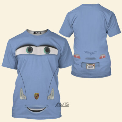 Cars Movie Sally Carrera Cosplay Costume - Costume T-shirt