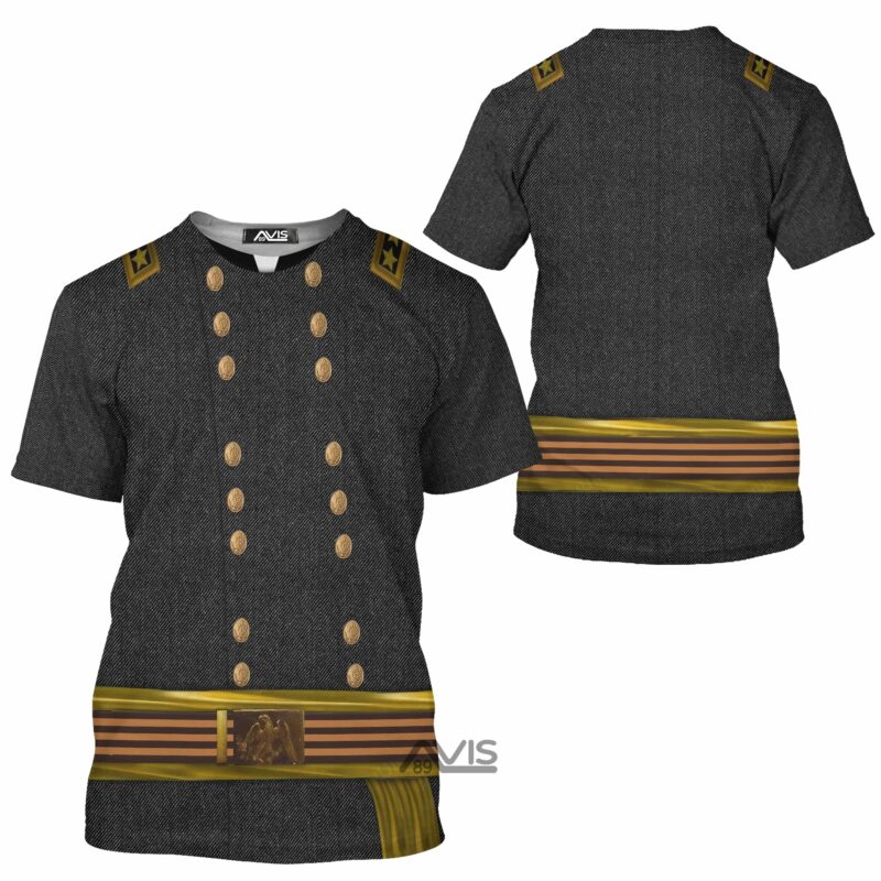 Ulysses Simpson Grant Cosplay Costumes, Costume T-shirts For Men